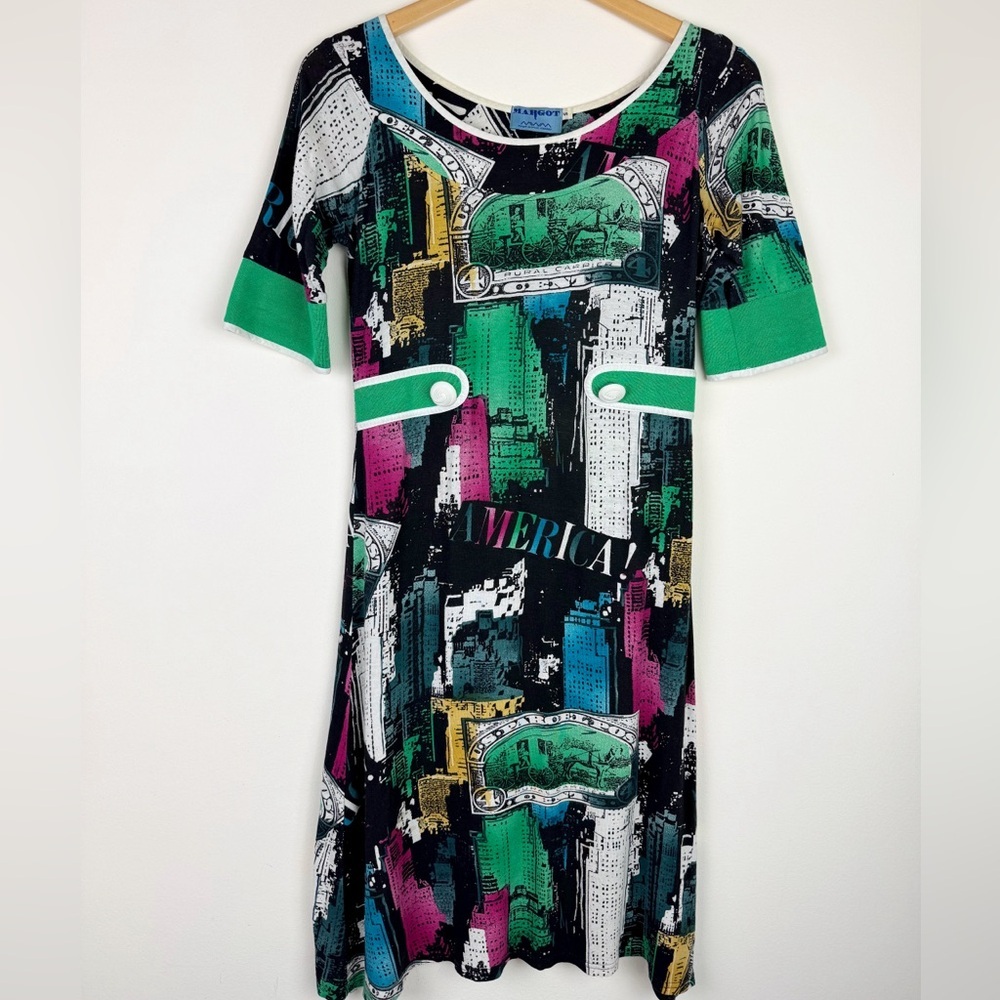 Margo Retro "America" City Skyscraper Dress